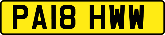PA18HWW