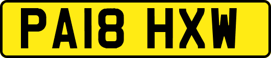 PA18HXW