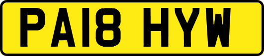 PA18HYW