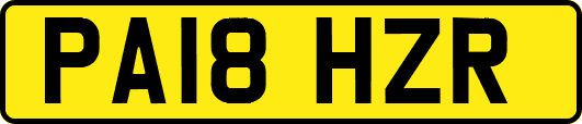 PA18HZR