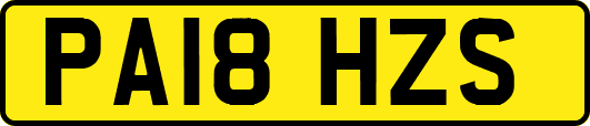 PA18HZS