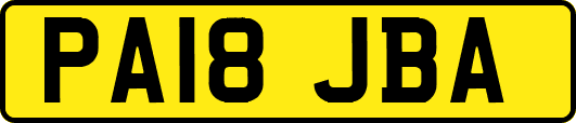 PA18JBA
