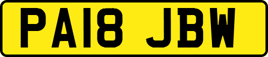 PA18JBW