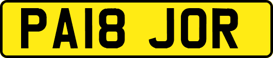 PA18JOR