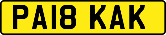 PA18KAK