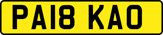 PA18KAO