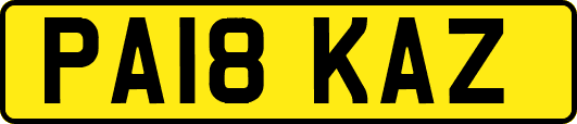 PA18KAZ