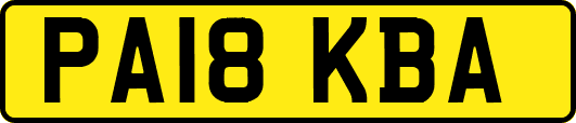 PA18KBA