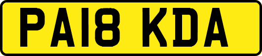 PA18KDA