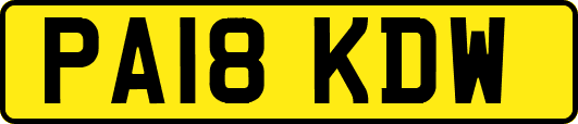 PA18KDW