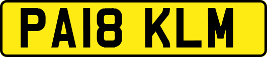 PA18KLM