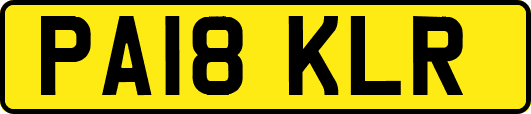 PA18KLR