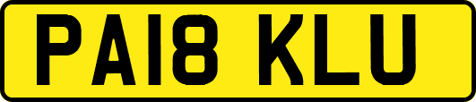 PA18KLU
