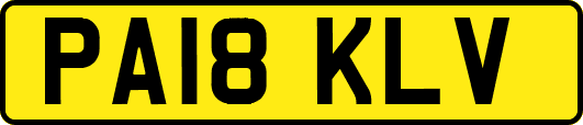 PA18KLV