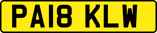 PA18KLW