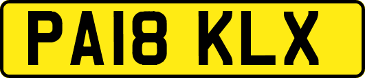 PA18KLX