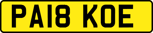 PA18KOE