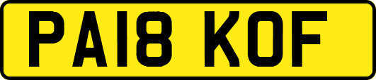 PA18KOF
