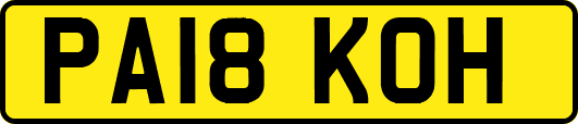 PA18KOH