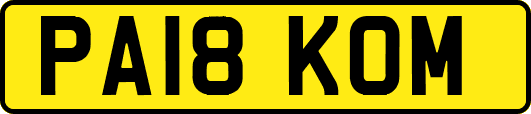 PA18KOM