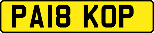 PA18KOP