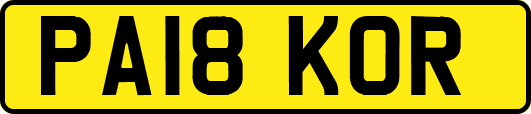 PA18KOR