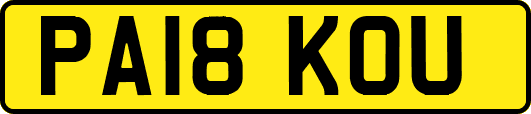 PA18KOU