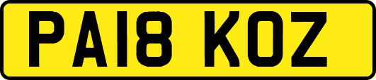 PA18KOZ