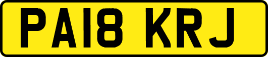 PA18KRJ