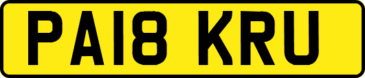 PA18KRU