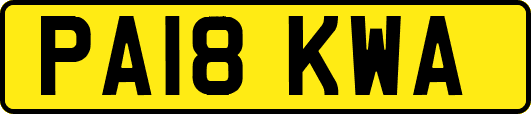 PA18KWA