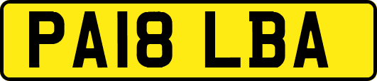 PA18LBA