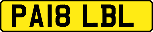 PA18LBL