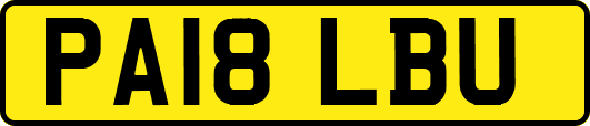 PA18LBU