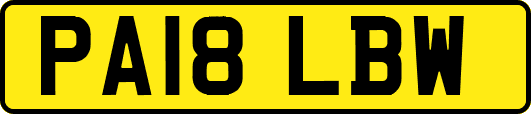PA18LBW
