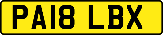 PA18LBX