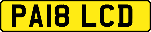 PA18LCD