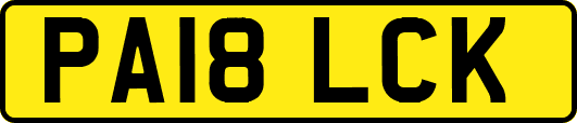 PA18LCK