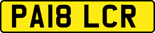 PA18LCR