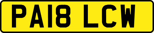 PA18LCW