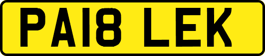 PA18LEK