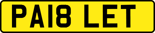 PA18LET