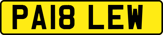 PA18LEW