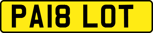 PA18LOT