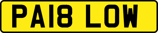 PA18LOW