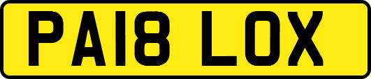 PA18LOX