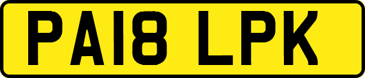PA18LPK