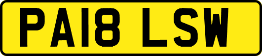 PA18LSW