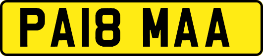 PA18MAA