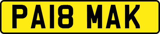 PA18MAK